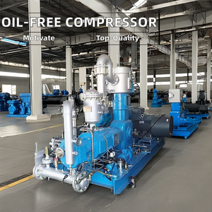 Compresor de aire eléctrico portátil de alta eficiencia 8/10/12bar Máquina de pistón de una sola etapa ISO CE 380V Soporte de <span class=keywords><strong>video</strong></span> en línea ISO CE - Product Image 6