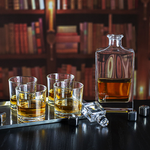 NOVARE 850ml Carafe en verre pour <span class=keywords><strong>Whisky</strong></span> Bourbon Brandy Vin Liqueur Jus <span class=keywords><strong>Eau</strong></span> Rince-bouche Vente en gros pour usage domestique - Product Image 3