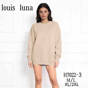 Felpa Oversize Louis Luna H7022-3 M/L XL/2XL Abbigliamento Casual da Donna - Product Image 1