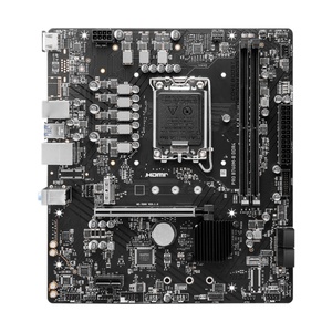 Placa base para juegos de escritorio MSI PRO 1700 DDR4 MATX LGA con 64GB RAM máxima Intel Chipset - Product Image 1