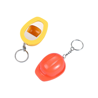 Décapsuleur de bouteille en forme de casque de sécurité en plastique promotionnel avec lampe torche LED