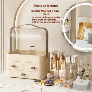 Organizador Rectangular para Maquillaje Caja de Almacenamiento de Cosméticos Contenedor de Escritorio Cajón para Productos de Belleza y Cuidado de la Piel - Product Image 2