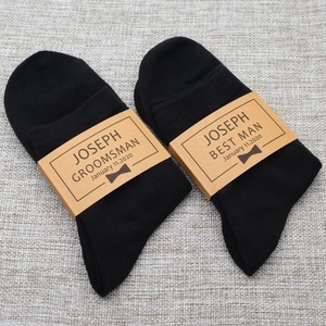Socks Tag <b>Packaging</b> Card Paper Children Men and Women Socks Card Trademark <b>Label</b> Custom High-end Card Universal <b>Label</b> - Product Image 1