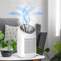 Purificateur d'air Déshumidificateur Silencieux Élimination du formaldéhyde Déshumidification de l'air Chambre à coucher Absorption intelligente de l'humidité intégrée