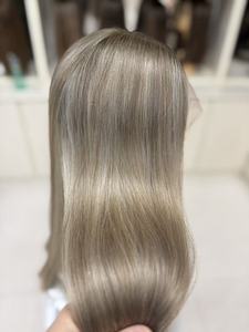 Parrucche Frontali in Pizzo Svizzero HD con Capelli Umani Vergini, Trasparenti e Traspiranti, Aspetto Naturale, Capelli Intrecciati - Product Image 3