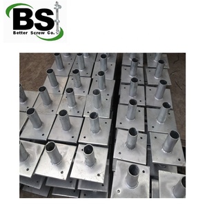 Support de pilier de poussée à grande durabilité, Piles hélicoïdales pour la base de la maison - Product Image 1