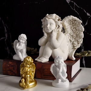 angelo porcellana bianca per la decorazione di natale - Product Image 3