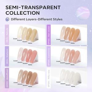 Juego de polvo acrílico transparente con etiqueta privada al por mayor, <span class=keywords><strong>kit</strong></span> de extensión de tallado y inmersión desnuda, polvo de espejo para uñas - Product Image 4