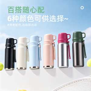 316 Stainless Steel Water Bottle Vacuum Insulated Large Capacity Portable Travel Sport Flask With Lid For Drinking - Product Image 3