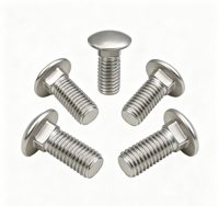 Vis de charpentier en acier inoxydable 304 à tête ronde et col carré pour quincaillerie extérieure et clôtures en bois – Approvisionnement direct usine