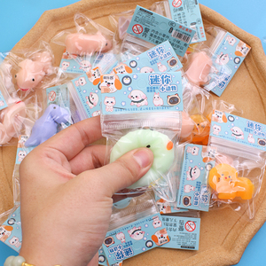 Jouets anti-stress en argile texturée Kawaii Mini Series en gros – Pendentif chiot pour adolescents et enfants - Product Image 5