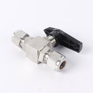 Manuel 6000PSI 3000PSI Yüksek Sıcaklık Paslanmaz Çelik Küresel Vana 1/8 1/4 3/8 1/2 İnç Ölçülerde Gaz İçin OEM Özelleştirme Desteği - Product Image 5