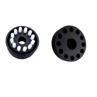 LXZ/HLL 45 #   Accouplement flexible en acier à broches, structure roue-engrenage, couple de 100 Nm, sans lubrification requise, OEM, longue durée de vie