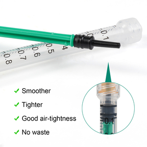 <span class=keywords><strong>Seringue</strong></span> vétérinaire de 1ml avec aiguille Équipement médical pour bovins et animaux Caractéristique de sécurité - Product Image 4