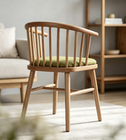 Chaise de salle à manger moderne en bois pour restaurant, salon de thé, café, boutique de thé au lait, maison, chambre, appartement, salle de réunion - Imperméable