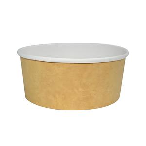 Bol en papier FBB enduit de qualité alimentaire, couleur unie, usage commercial, écologique, biodégradable, imperméable, résistant à la graisse - Product Image 4