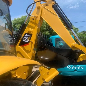 รถตักล้อยางมือสอง CAT 420F ประสิทธิภาพดี ราคาประหยัด ได้รับการรับรอง EPA และ CE เครื่องยนต์เดิม ชั่วโมงการทำงานต่ำ - Product Image 2