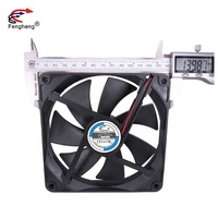 Ventilateur de refroidissement industriel 140x140x25mm 12V 24V Haute vitesse 3000RPM/3500RPM PWM 4 broches Ventilateur FH14025
