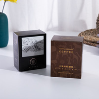Caja de embalaje de perfume de vela de ángulo agudo de cartón de embalaje cosmético moderno ecológico con impresión de lujo personalizada