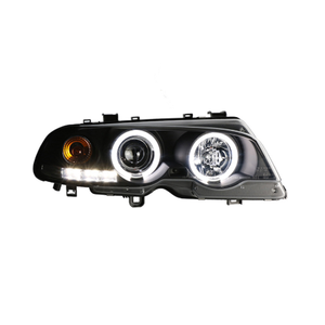 Phares Xénon <span class=keywords><strong>Angel</strong></span> Eye de Haute Qualité pour Modèles à 2 Portes, 12V 55W 6000K, Neuf pour Série 3 <span class=keywords><strong>E46</strong></span> 1998-2002 - Product Image 5
