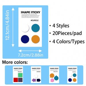 8 Packs Kawaii Cute Clear Tab Self-Adhesive <b>Bookmarks</b> Transparent PET Sticky Notes for Annotation Reading Book Targeted - Product Image 2