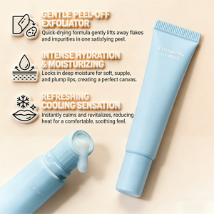 Baume à lèvres <span class=keywords><strong>exfoliant</strong></span> <span class=keywords><strong>doux</strong></span> et hydratant en profondeur de marque propre - Product Image 4