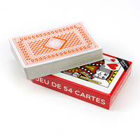Cartes à jouer personnalisées de luxe avec logo imprimé, pour événements thématiques, cartes de poker promotionnelles personnalisées avec emballage sur mesure