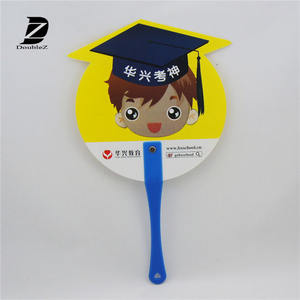 Customized Advertising <strong>Give</strong> Away PP Hand <strong>Fan</strong> - Product Image 1