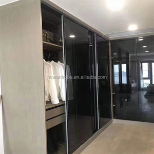 Miễn Phí Thiết Kế Tùy Chỉnh Làm Bằng Gỗ Tủ Quần Áo Tủ Với Hai Kính Cửa Trượt Cho Tủ Quần Áo - Product Image 6