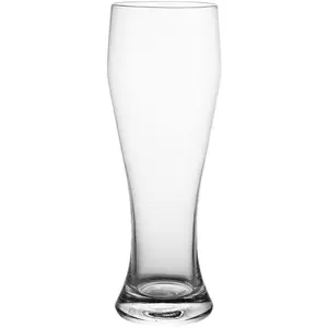 Jarra de cerveza enfriadora de 480ML, jarra de cerveza de vidrio transparente moderna, jarra de cerveza alemana impresa personalizada