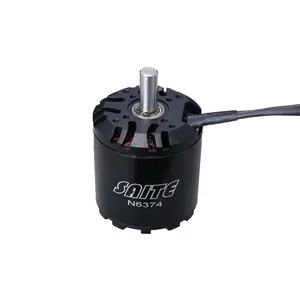 Waterproof brushless motor dc 6374 brushless motor 100kv 130kv 3000W hydrofoil efoil electric surfboard motor