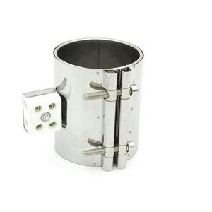 Chauffe-bande électrique en mica en acier inoxydable avec thermocouple de type K - Product Image 2