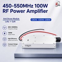 Module amplificateur de puissance RF GaN 100W 450-550MHz pour système anti-drone