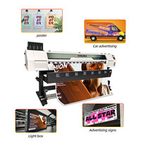 Imprimante traceur numérique à jet d'encre portable automatique haute vitesse GW1800 XP600 I3200 1200dpi 1,8/2,5/3,2m Eco-Solvent Flex