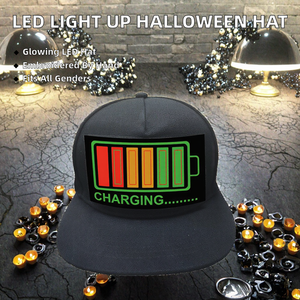 Increíble Panel EL Luminoso para Fiesta de Halloween, Personalizable, Activado por Sonido, LED Inalámbrico, Personaje Luminoso Unisex, Rendimiento en las Cuatro Estaciones - Product Image 2