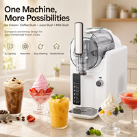 Machine à Granita Commerciale de Comptoir pour Fournisseur OEM, 1 Réservoir, pour Café Glacé et Jus, Idéale pour la Restauration