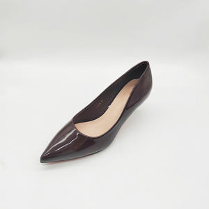 <strong>Women's</strong> Comfortable Single Shoes Pointed Solid Color Temperament <strong>Pumps</strong> Ladies Simple High Heels for Work - Product Image 5