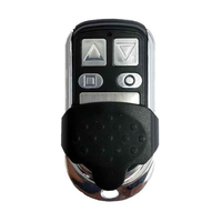 Télécommande de porte de garage automatique HCS360 à code roulant, apprentissage automatique, 433 MHz, 4 boutons, en métal et plastique, émetteur de portail automatique