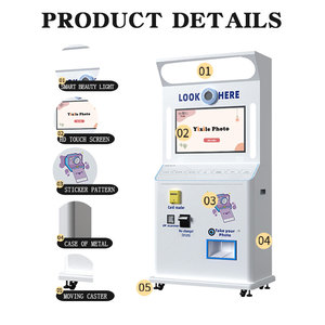 Yixile ảnh kỹ thuật số gian hàng Hàn Quốc gian hàng ảnh máy trung tâm mua sắm DSLR ảnh gian hàng Máy bán hàng tự động - Product Image 5