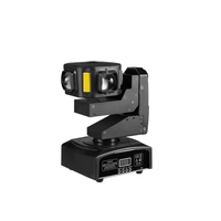 WANRAY Nouvelle Arrivée Éblouissante Lumières de Scène Mini LED RGBW 4*10W à Faisceau avec Tête Mobile pour DJ et Discothèque