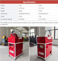 Mini Granulateur de Fil de Cuivre, Machine de Recyclage de Câbles Usagés, Broyeur, Séparateur, Granulateur de Cuivre