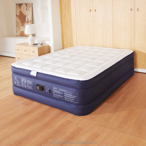 Kasur Angin Ukuran <span class=keywords><strong>Queen</strong></span> dengan Pompa Kecepatan Tinggi Terintegrasi, Kasur Angin Premium <span class=keywords><strong>Double</strong></span> <span class=keywords><strong>High</strong></span> Pillow Top untuk Tamu, Berkemah & Rumah - Product Image 6