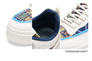 YT Giày nam mùa thu Giày vải thoáng khí mới xu hướng của nam giới tất cả phù hợp với đế dày thể thao giải trí Giày bảng trắng nhỏ - Product Image 5