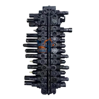 Ensemble de commande hydraulique principal YS, distributeur hydraulique multi-voies pour excavatrice 50 55 70