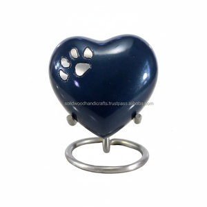 Urnas de latón de alta calidad para gatos y perros, urnas conmemorativas para mascotas para cenizas de gatos y perros, urnas al por mayor a bajo precio - Product Image 1