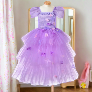 Halloween Cosplay Robe Filles <span class=keywords><strong>Encanto</strong></span> Princesse Isabella Midi Enfant XL Casual Sexy Party Set Anniversaire Été Saison Elsa - Product Image 6