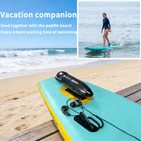 Camolech CM6-1 Propulseur sous-marin portable 650W Double batterie 0,8m/s 4400mAh Moteur pour plongée, snorkeling, surf, SUP, kayak