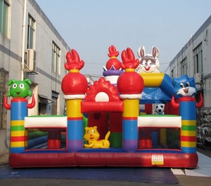 Château gonflable commercial de grande taille pour enfants <span class=keywords><strong>ISPORT</strong></span> avec matériau en PVC pour utilisation en extérieur - Modèle ISG01027 - Product Image 2