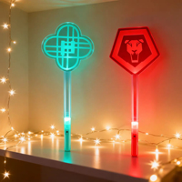 Entrega Rápida, Nuevo Bastón Luminoso Kpop Demon Hunter, Bastón con Luz LED Intermitente, Bastón Luminoso Multicolor para Fiestas