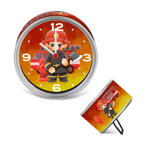 2024 nuevos productos portátil mejor reloj de <span class=keywords><strong>mesa</strong></span> lata pegatina magnética regalo para invitados fiesta de boda - Product Image 4